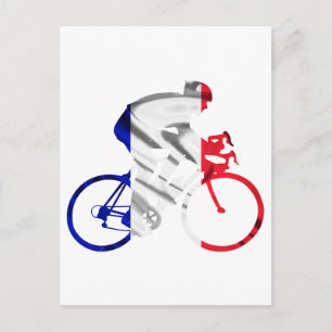 Carte Postale Tour de France cycliste