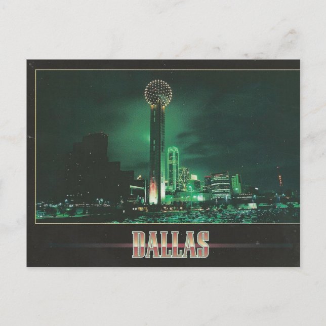 Carte Postale Tour de la Réunion de Dallas (Devant)