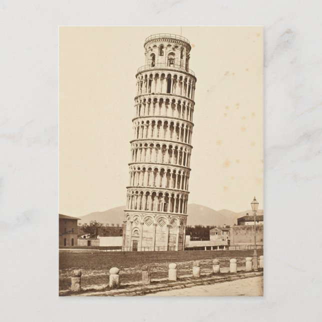 Carte Postale Tour de Pise (Devant)