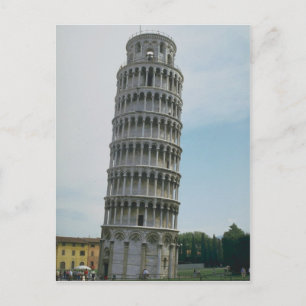 Carte Postale Tour de Pise, Italie