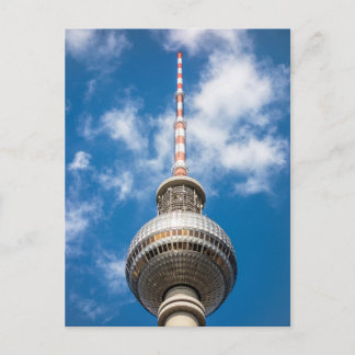 Carte Postale Tour de télévision à Berlin (Allemagne)