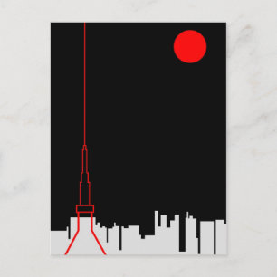 Carte Postale Tour de Tokyo
