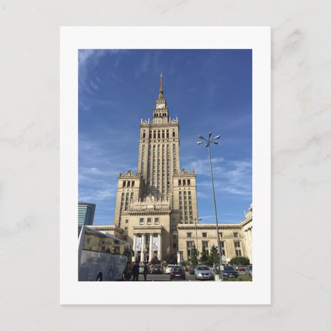 CARTE POSTALE TOUR DE VARSOVIE (Devant)