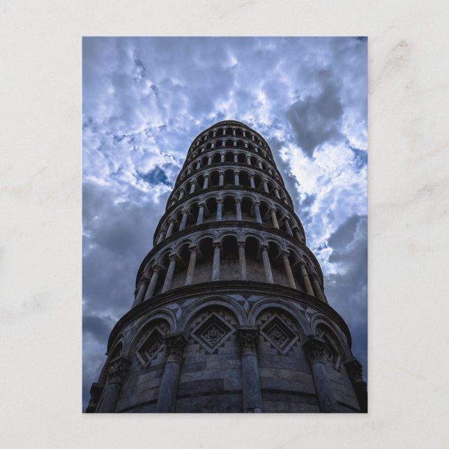Carte Postale Tour d'Europe de Pise Tour d'Italie (Devant)