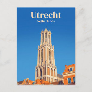 Carte Postale Tour Dom Pays-Bas