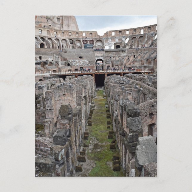 Carte Postale Tour du Colosseo romain (Devant)