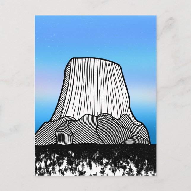 Carte Postale Tour du diable (Devant)
