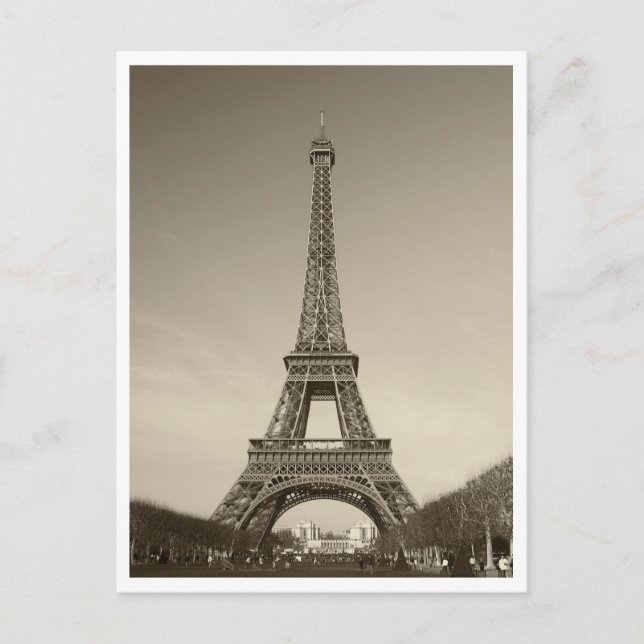Carte postale Tour Eiffel (Devant)