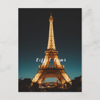Carte Postale Tour Eiffel