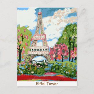 Carte postale Tour Eiffel