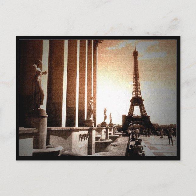 Carte Postale Tour Eiffel (Devant)