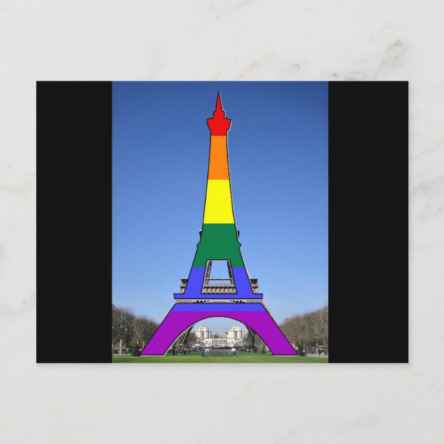 Carte Postale Tour Eiffel (Devant)