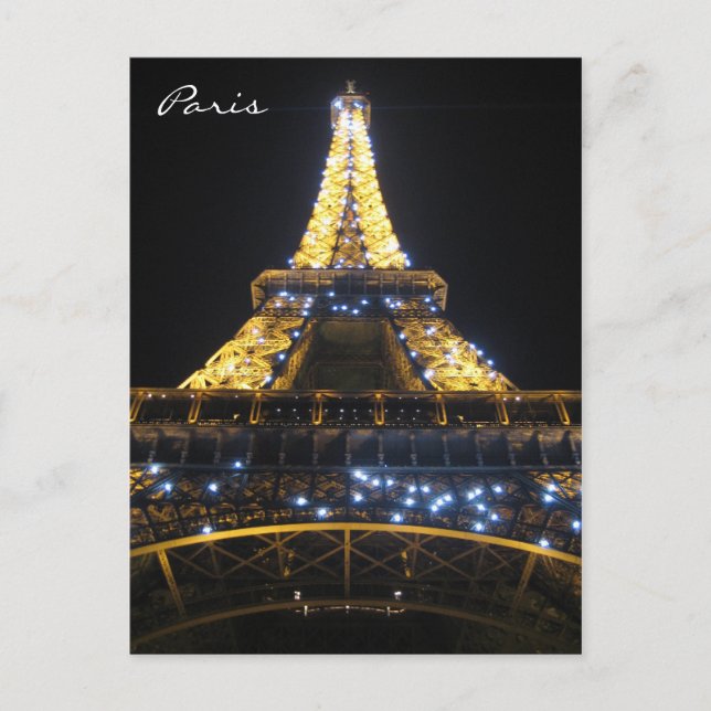Carte Postale Tour Eiffel (Devant)