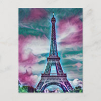 Tour Eiffel Abstraite