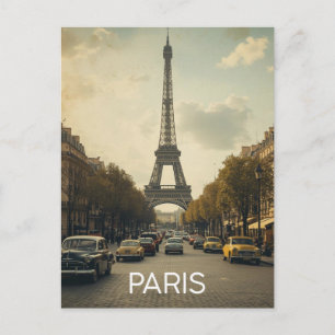 Carte Postale Tour Eiffel de Paris