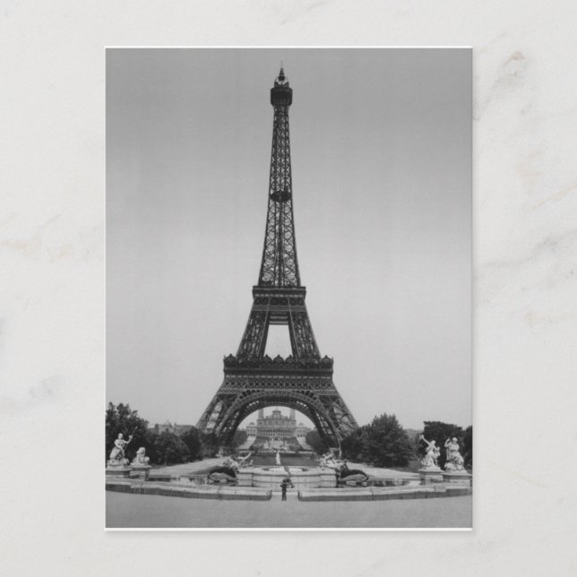Carte Postale Tour Eiffel, Exposition universelle - 1900 Paris (Devant)