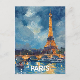Carte Postale Tour Eiffel Paris
