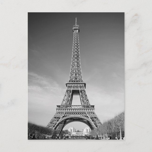 Carte Postale Tour Eiffel Paris (Devant)