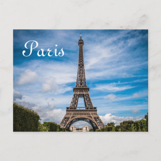 Carte Postale Tour Eiffel Paris Europe Travel