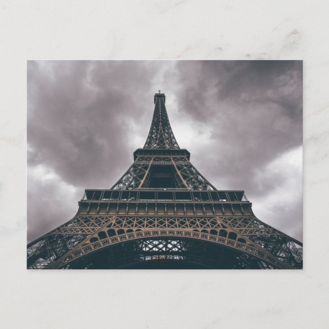 Carte Postale Tour Eiffel Paris Voyage Français (Devant)