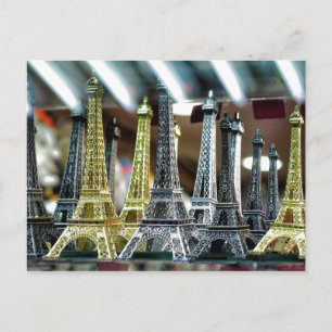 Carte Postale Tour Eiffel Souvenirs