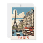 Tour Eiffel vintage Paris France Seine Café