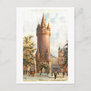 Carte Postale Tour Eschenheimer (Frankfurt) vintage