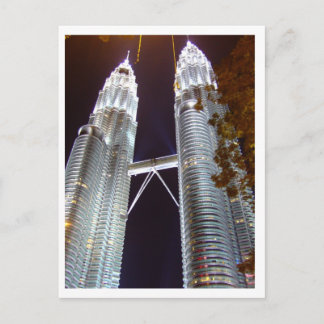 Carte Postale Tour jumelle Petronas, KLCC