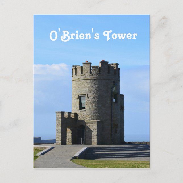 Carte Postale Tour O'Brien (Devant)