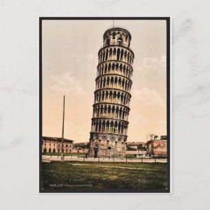 Carte Postale Tour penchée, Pise, Italie classique Photochrom