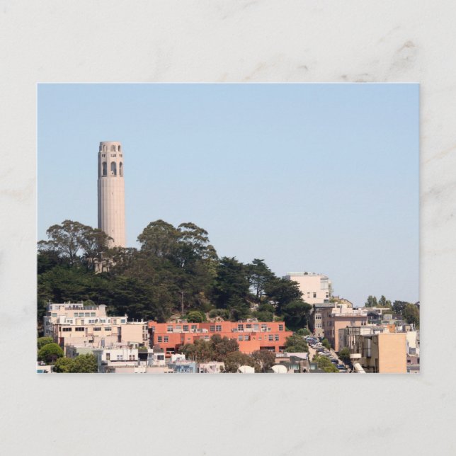 Carte Postale Tour San Francisco (Devant)