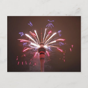 Carte Postale Tour Sky Auckland