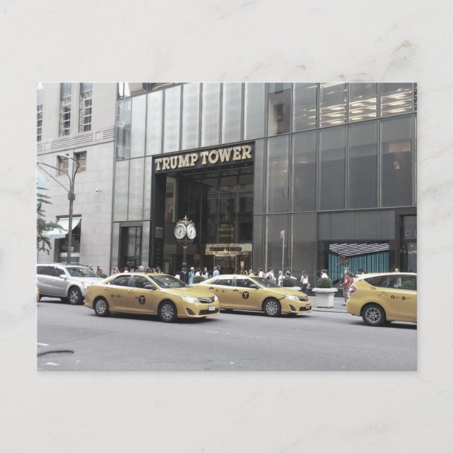 Carte Postale Tour Trump (Devant)