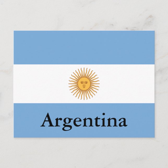 Carte Postale Tourisme vintage Argentine (Devant)