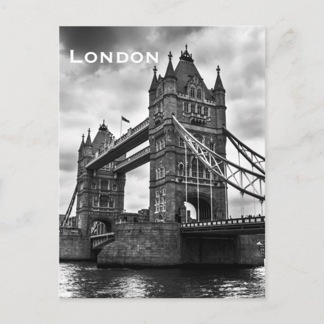 Carte Postale Tourisme vintage de Londres (Devant)