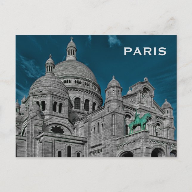 Carte Postale Tourisme vintage Paris (Devant)