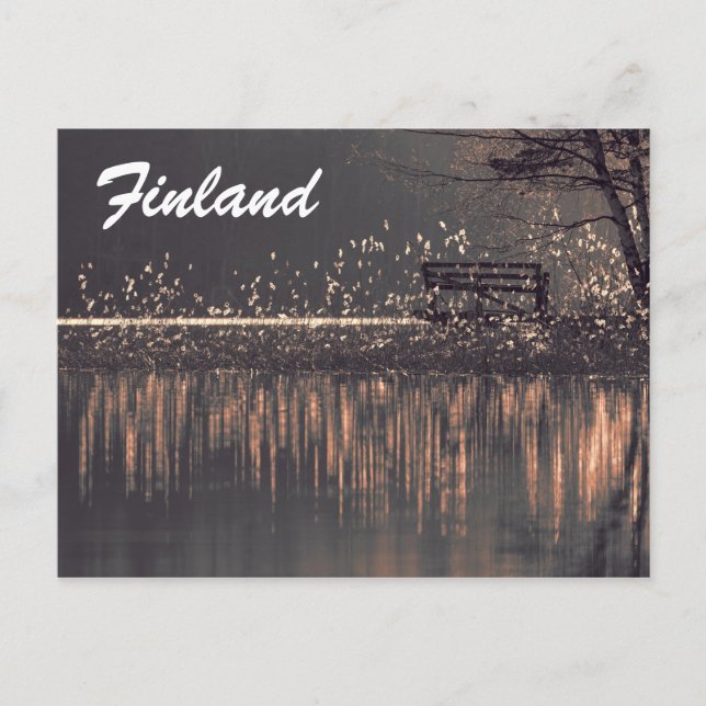 Carte postale touristique finlandaise (Devant)