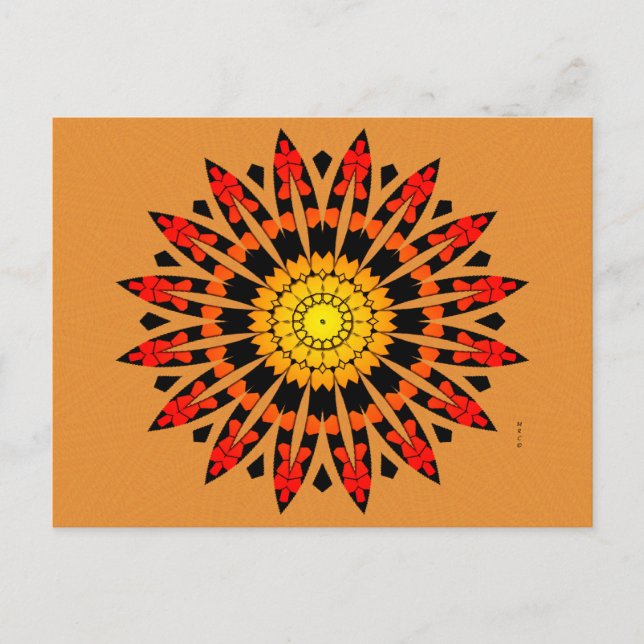 Carte Postale Tournesol... (Devant)