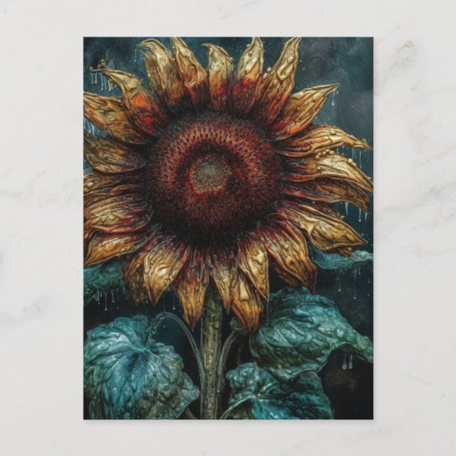 Carte Postale Tournesol (Devant)
