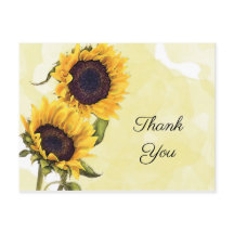 Tournesol et aquarelle en Merci solaire