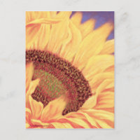 Tournesol Gros plan Peinture Jaune Art Fleur