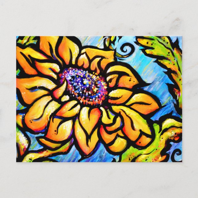 Carte Postale Tournesol II (Devant)
