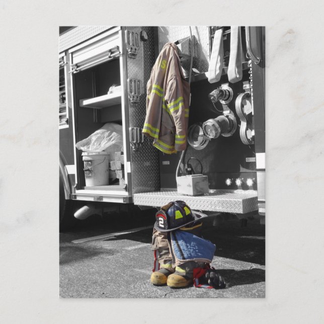 CARTE POSTALE TOURNOIS DE FIREFIGHTER EN COULEUR (Devant)