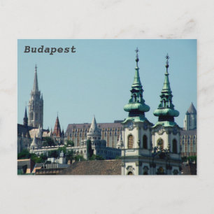 Carte Postale Tours sur Budapest