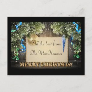 Carte Postale Tous les meilleurs Noël