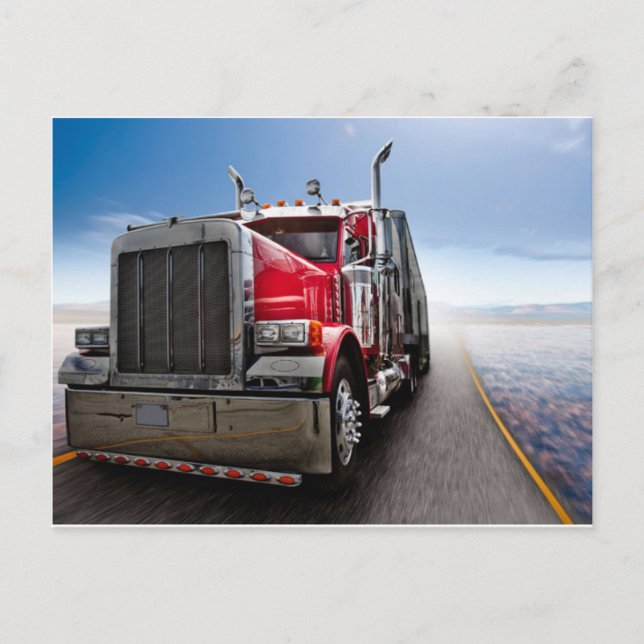 Carte Postale Tous les Trucker américains (Devant)