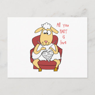 Carte Postale Tout ce que tu veux, c'est l'amour