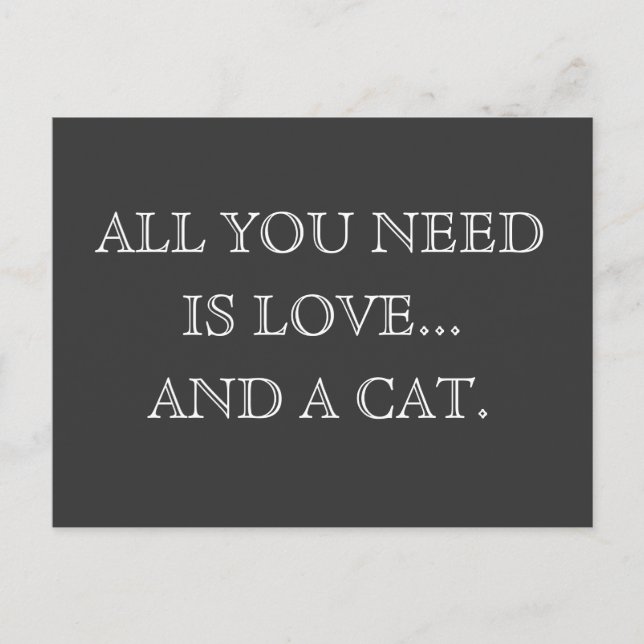 Carte Postale Tout ce que tu veux...e (Devant)