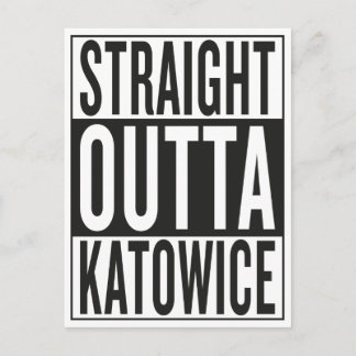 Carte Postale tout droit à Katowice