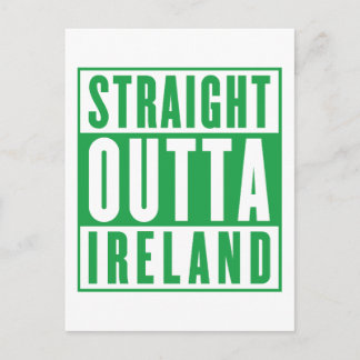 Carte Postale Tout droit sorti d'Irlande St. Patricks Day Irland